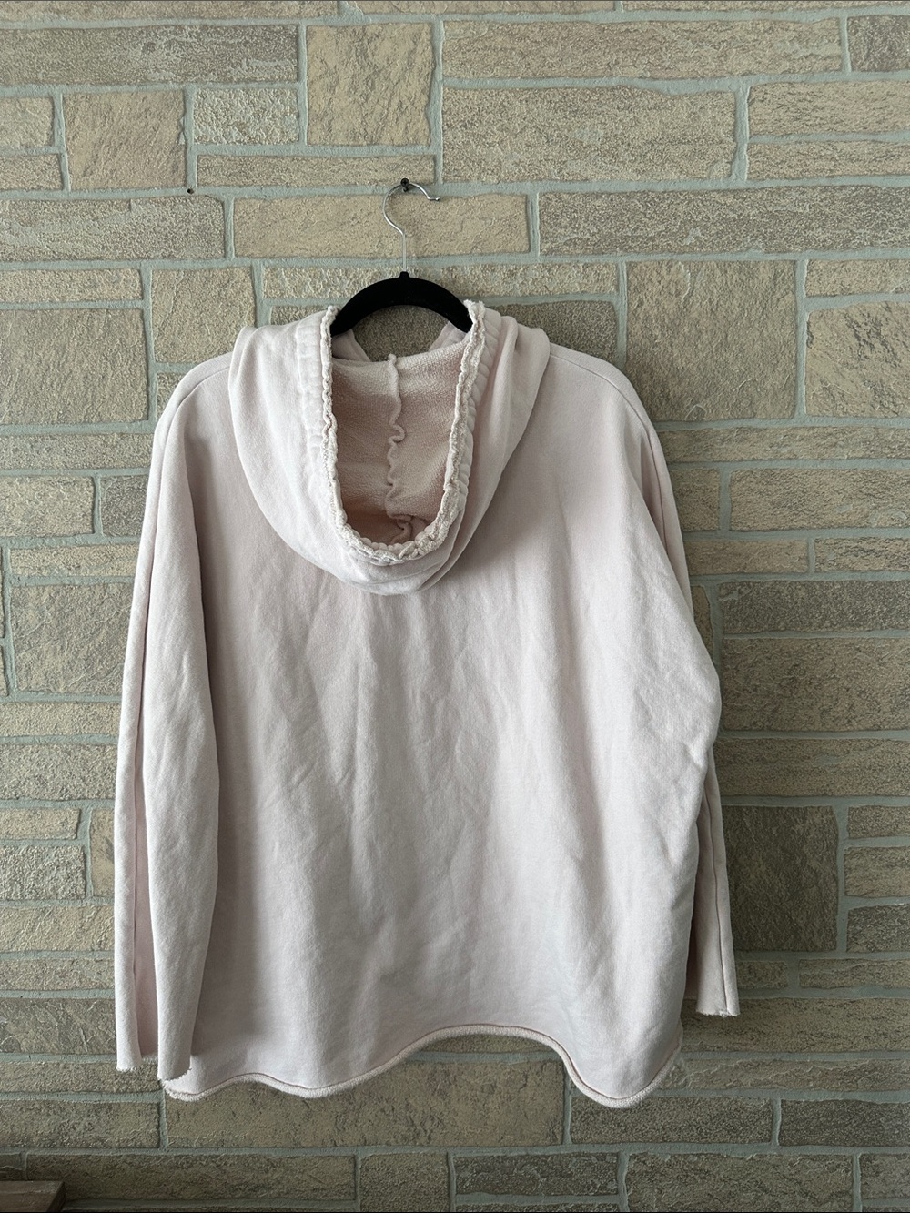 NWOT Frank & Eileen Vintage Rose Pink Kane Triple Fleece Hoodie M - Picture 9 of 9